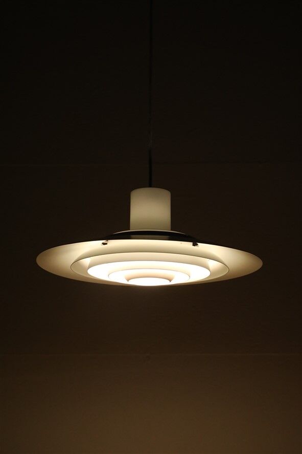 "P 376" pendant lamp by Preben Fabricius and Jørgen Kastholm for Nordisk Solar Compagni, 1960s