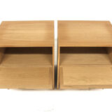 Set de 2 tables de chevet "Atmosfär", Åke Hassbjer, Tingströms, Suède, 1960