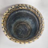 Macetero de bronce. España, 1980s.