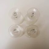 8 Anciens Verres à Pied Art Déco
