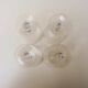 8 Old Art Deco Stemmed Glasses