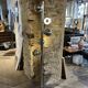 Rare magnetic eyeball floor lamp by Goffredo Reggiani