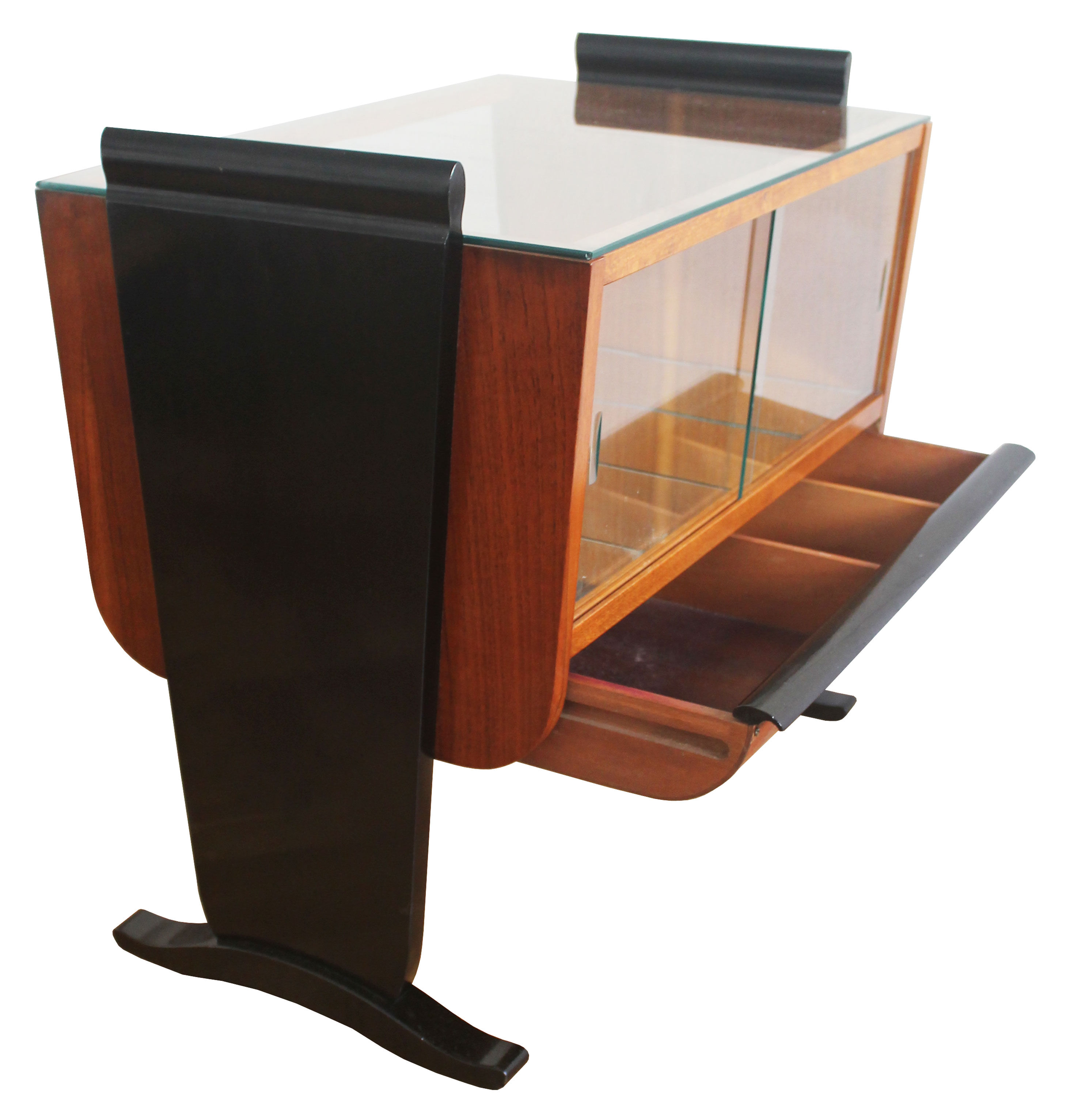 1930s Art Deco Drinks Cabinet by Jindrich Halabala for UP Zavody