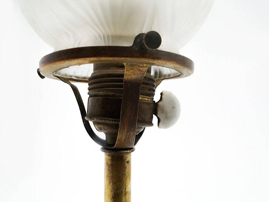 Lampe de bureau du 20e siècle, années 1890.