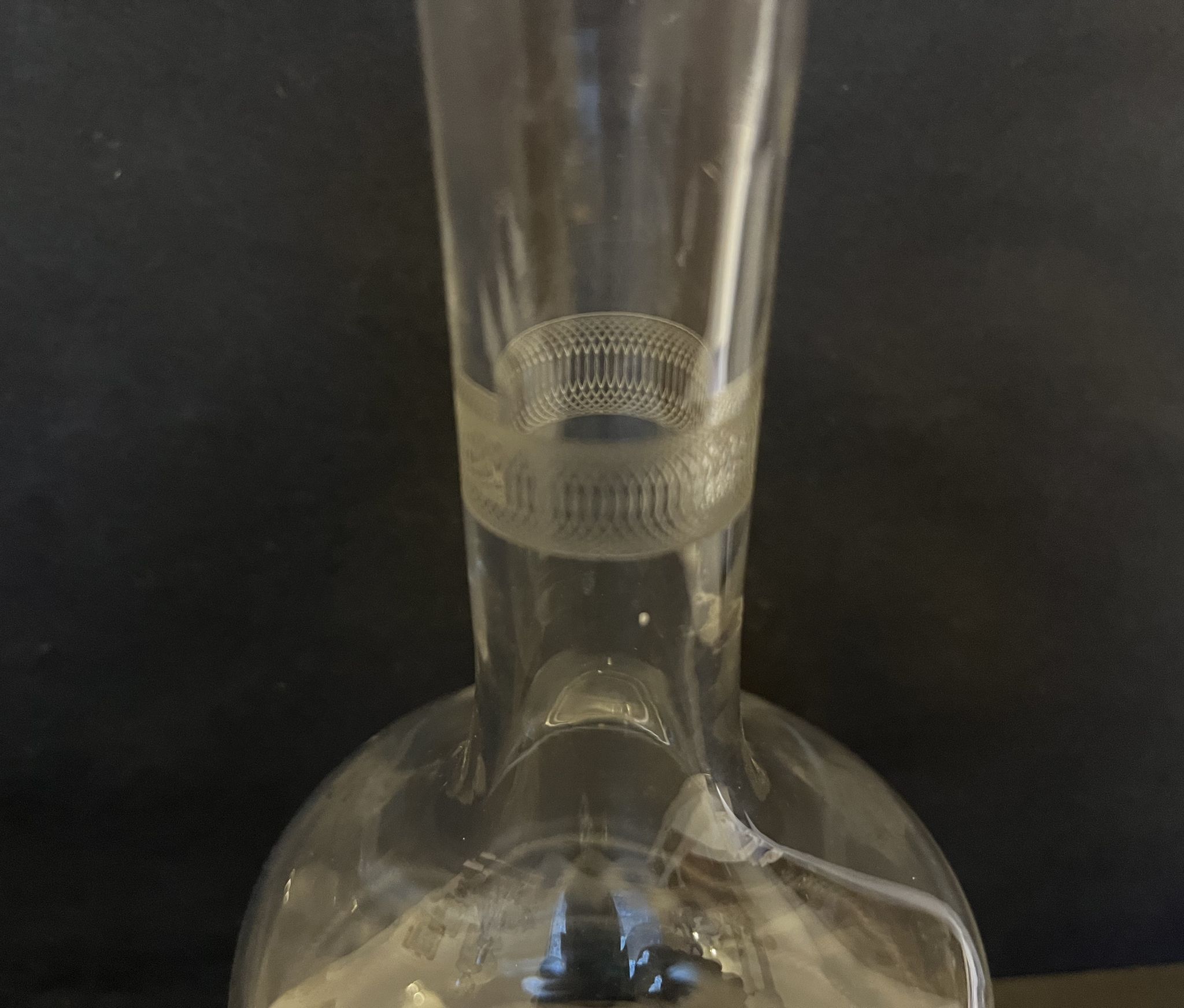 Pair of antique decanters