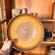 Longchamp stoneware hollow dish