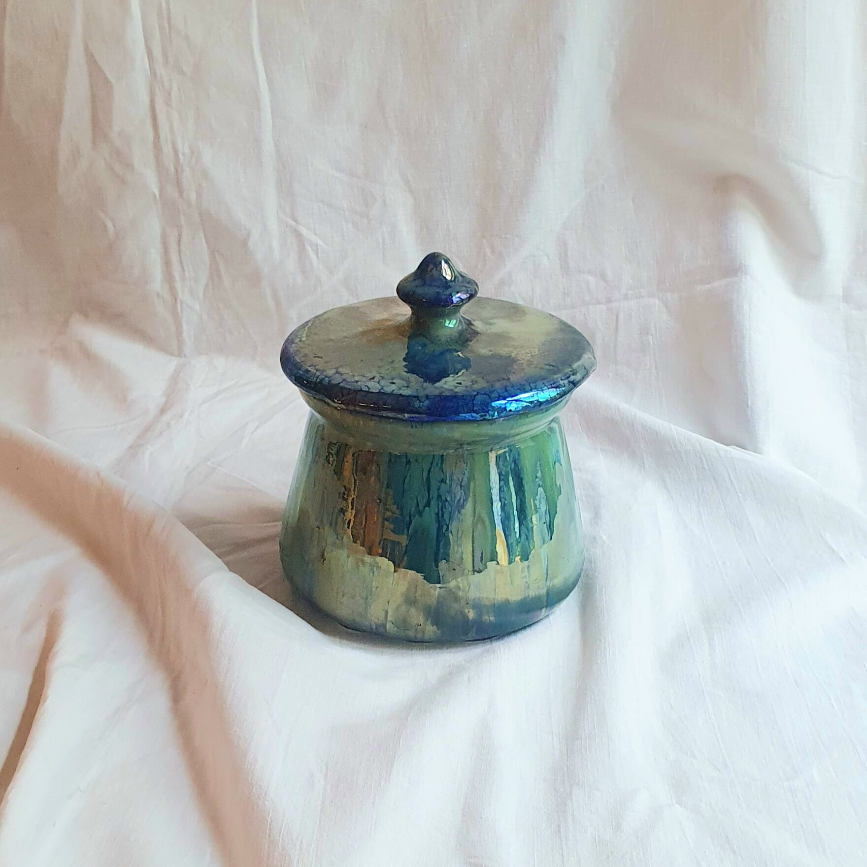Enamelled ceramic pot Alphonse Cytère Unifrance
