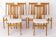 Set of 6 Farstrup Teak Dining Chairs, Danish Mid Century Chairs 1960s