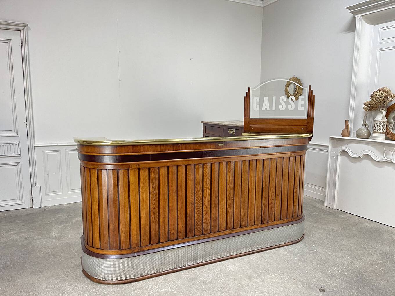 Rare 1950s bar counter/cash desk