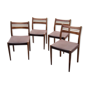 set de 4 chaises scandinaves