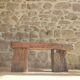 Centenary brutalist bench