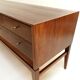 Mid century french walnut sideboard chest of drawers by John Herbert, 1960s
