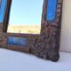 Lead mirror by Irena Jaworska, 1960s-70s