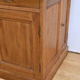 All-Faced Oak Commercial Desk - 1900