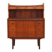 Teak secretary, Danish design, 1970s, production: Denmark