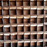 Metal and wood printing locker