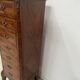 Louis XV style seven-day chest in rosewood veneer, 20th century