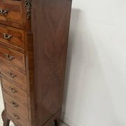 Louis XV style seven-day chest in rosewood veneer, 20th century