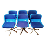 Suite de 6 chaises Modus, Osvaldo Borsani