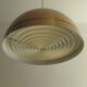 Lampe en cuivre bombée par Svend Middelboe