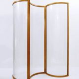 Glass Voyeur Screen / Room Divider by Vittorio Livi for Fiam - 1990s