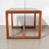 Vintage rectangular rosewood coffee table, Scandinavian design