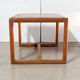 Vintage rectangular rosewood coffee table, Scandinavian design