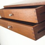 Teak Wall Console No. 132 by Kai Kristiansen for Aksel Kjersgaard, 1960s