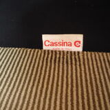 Pair of armchairs Maralunga Vico Magistretti Cassina