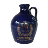Cruche en céramique Jubilee 1977 Queen Elizabeth II