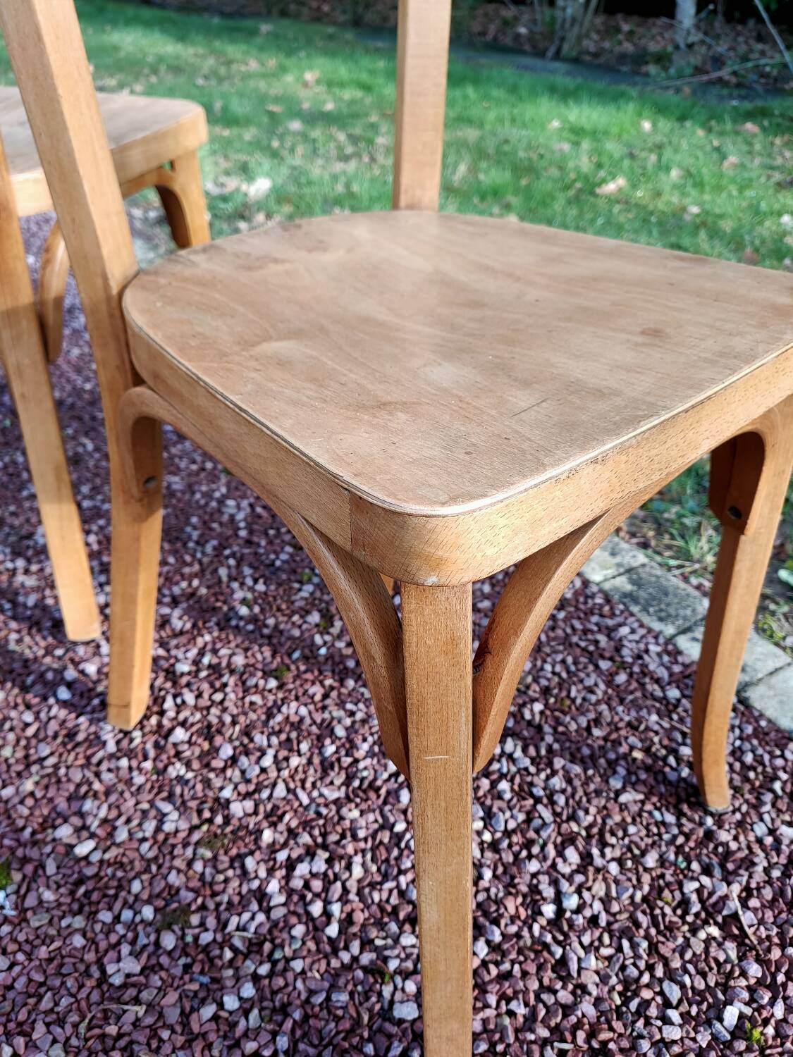 Paire de chaises bistrot Baumann