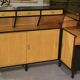 Modernist bar/counter in the style of Jean Prouvé, 1940s