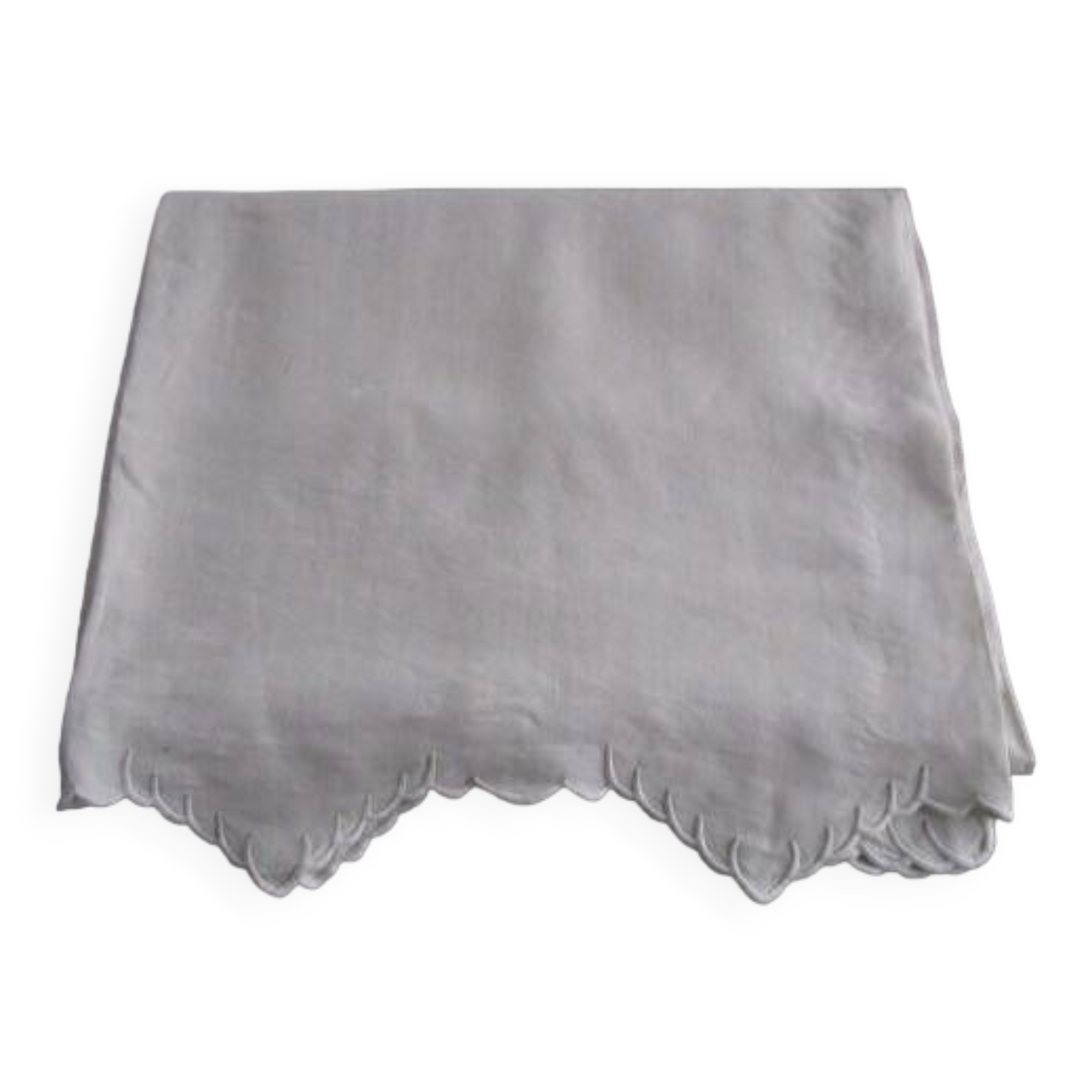 Old sheet 320x200cm - embroidered back