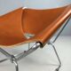 Pierre Paulin AP-14 cognac leather armchair for A. Polak, 1955