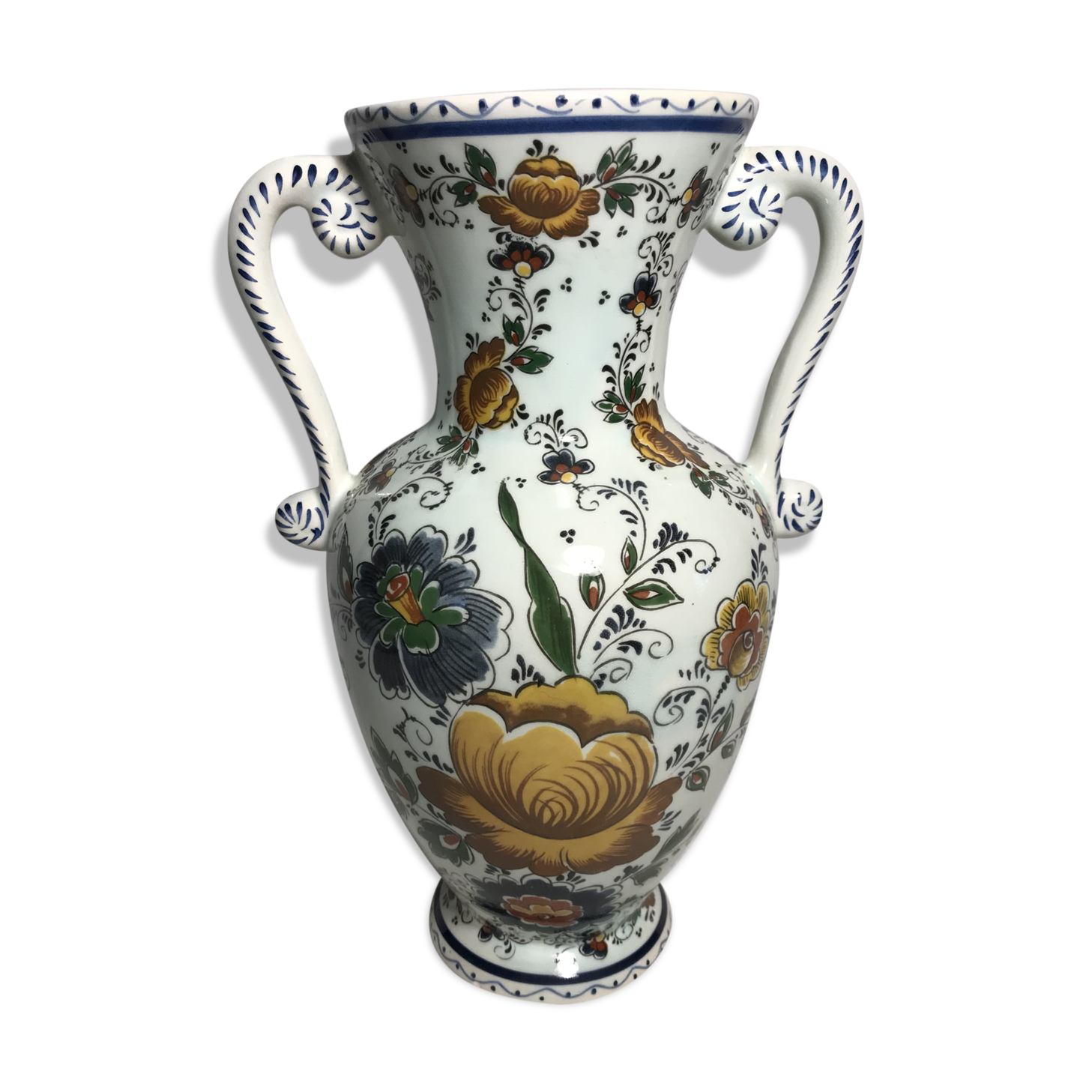 Old porcelain Holland vase