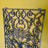 Old french cast iron door fence, 1950s