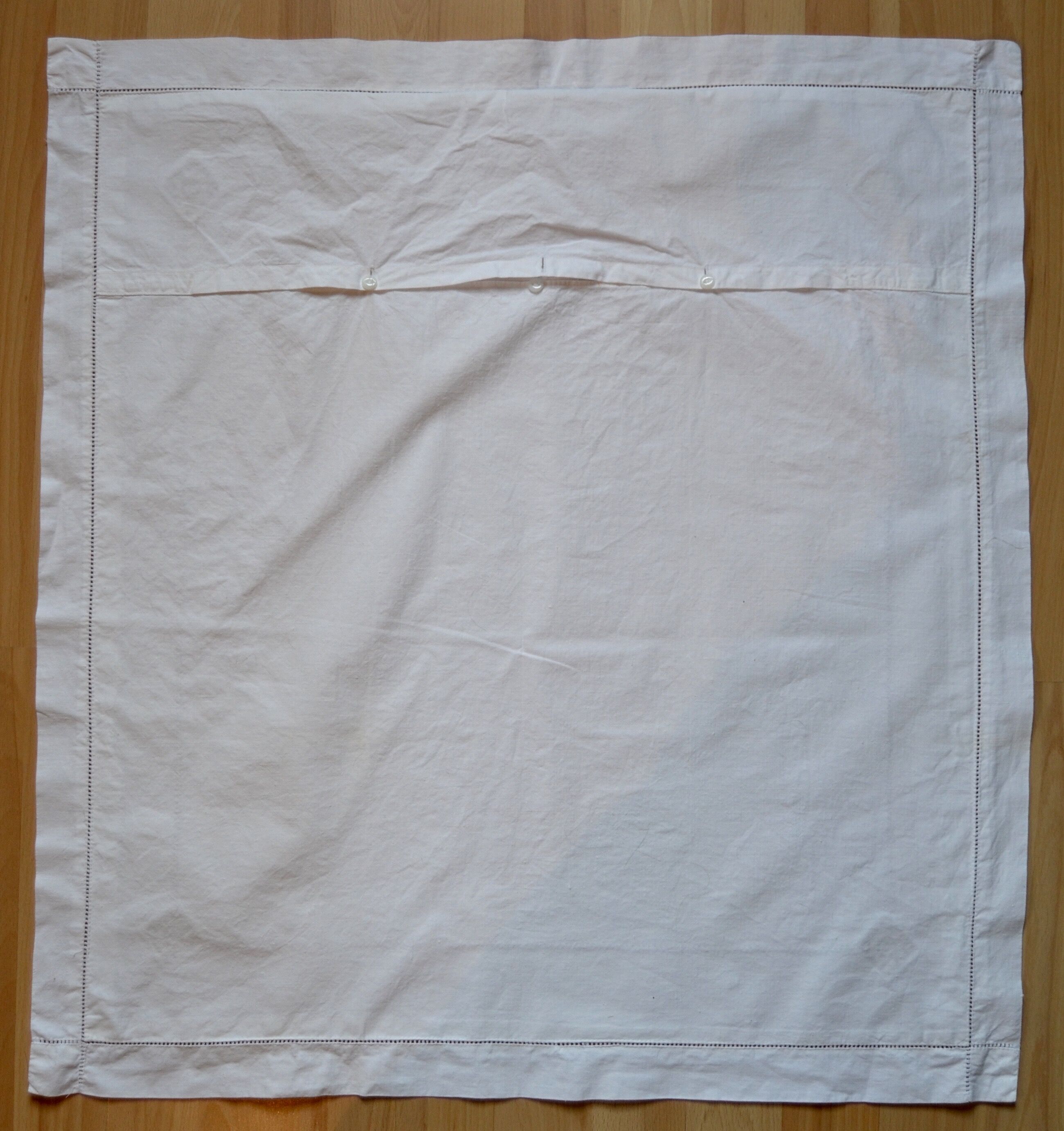 Embroidered pillowcase