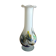 Vintage sticker vase flame opaline glass