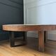 rare table basse ''ronde'' Vallauris par Raymonde Leduc.