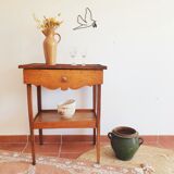 Old pedestal table