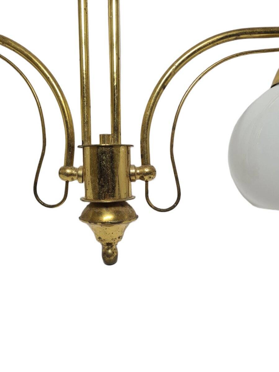 Vintage Art Nouveau pendant light, Poland, 1970s