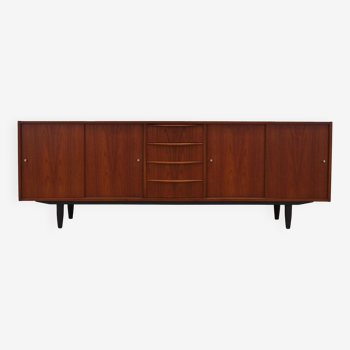 Buffet en teck, design danois, années 1970, production : Danemark