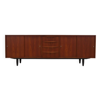 Buffet en teck, design danois, années 1970, production : Danemark