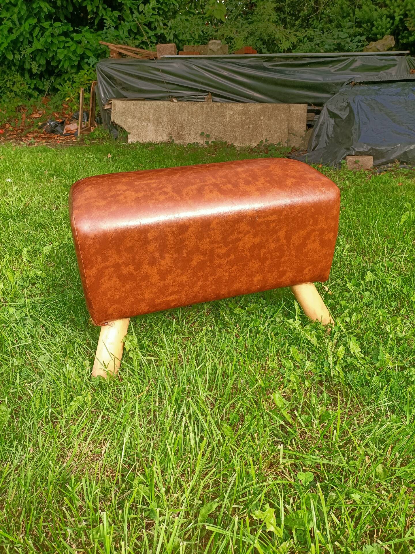 Tabouret cuir