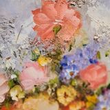 Huile sur toile d'Edmon Sanders