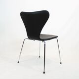 Lot de 4 chaises, seven modèle 3107, conçu par Arne Jacobsen et fabriqué par Fritz Hansen