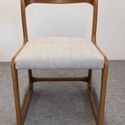 Set of 4 Baumann sled chairs, France circa 1970.