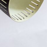 Metal and brass cocotte lamp, 1950s