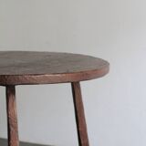 Wabi-sabi wooden table