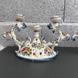 Pair of Italian signed candlesticks